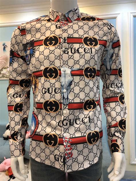 men's designer shirts gucci